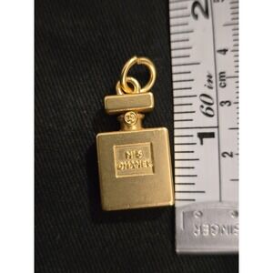 CHANEL NECKLACE PENDANT BOTTLE N.5 MODULE GOLD PLATED